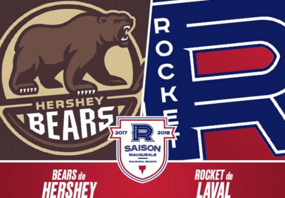 Hershey Bears vs. Laval Rocket at Giant Center