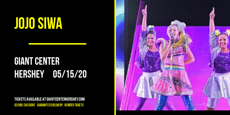 JoJo Siwa at Giant Center tickets JoJo Siwa at Giant Center
