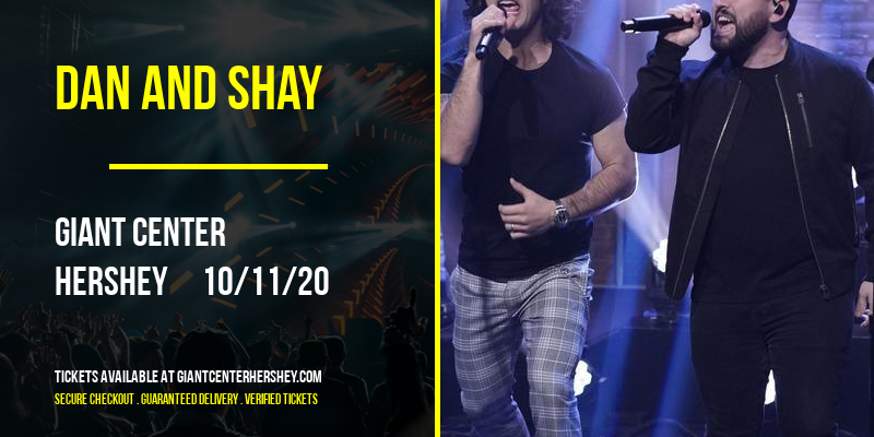 Dan And Shay at Giant Center tickets Dan And Shay at Giant Center