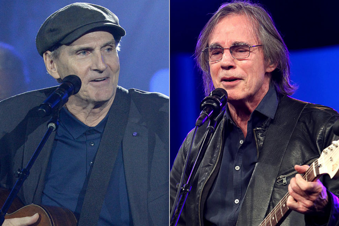 James Taylor & Jackson Browne at Giant Center