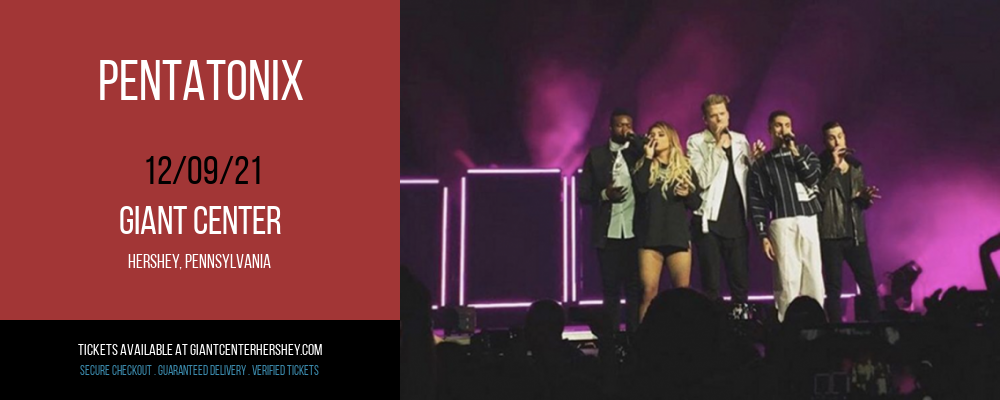 Pentatonix at Giant Center tickets Pentatonix at Giant Center