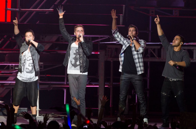 Big Time Rush at Giant Center
