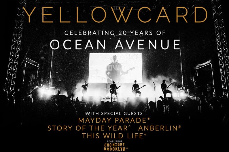 Yellowcard, Mayday Parade, Story of the Year, This Wild Life & Emo Night Brooklyn at Giant Center