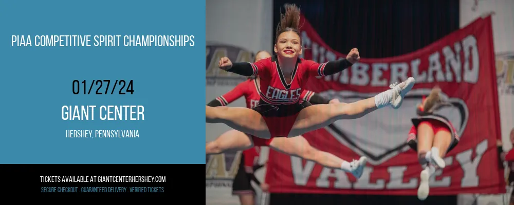 PIAA Competitive Spirit Championships at Giant Center