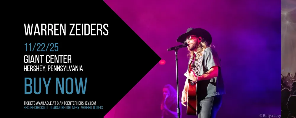 Warren Zeiders at Giant Center