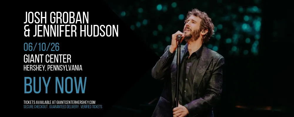 Josh Groban & Jennifer Hudson at Giant Center