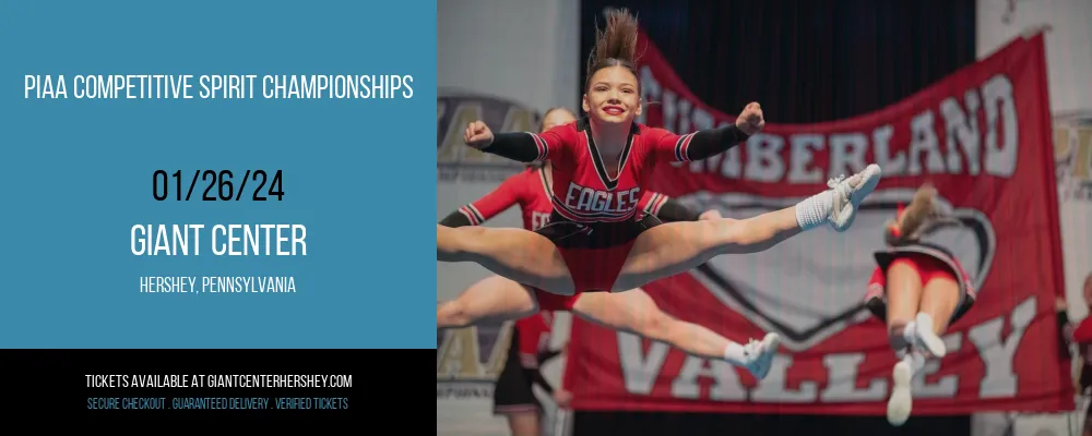 PIAA Competitive Spirit Championships at Giant Center