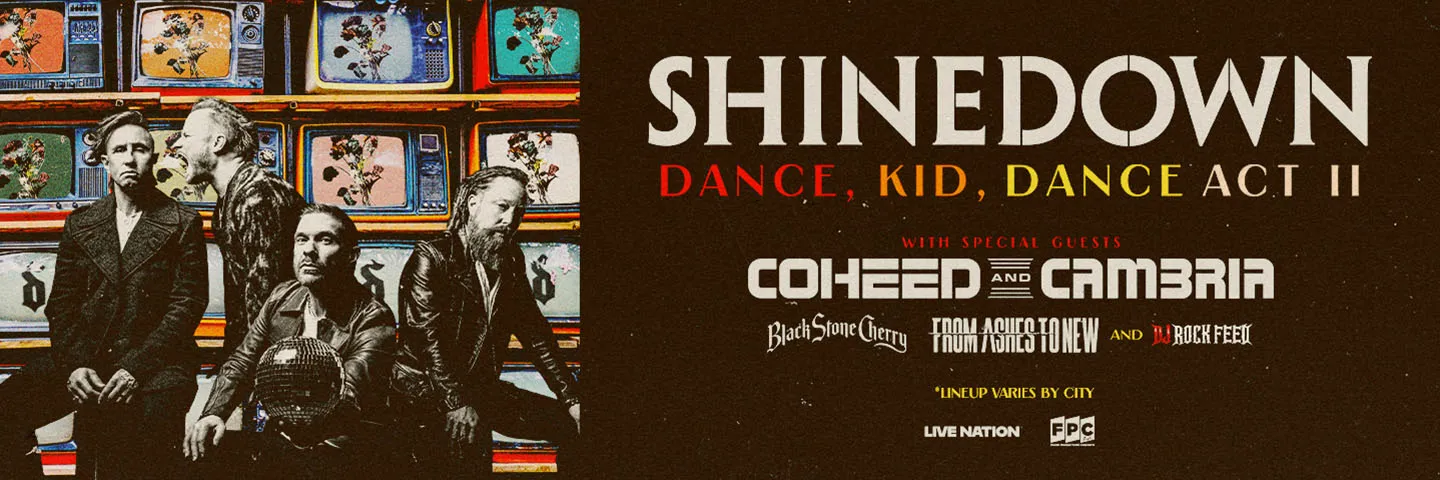 Shinedown, Coheed and Cambria &amp; Black Stone Cherry